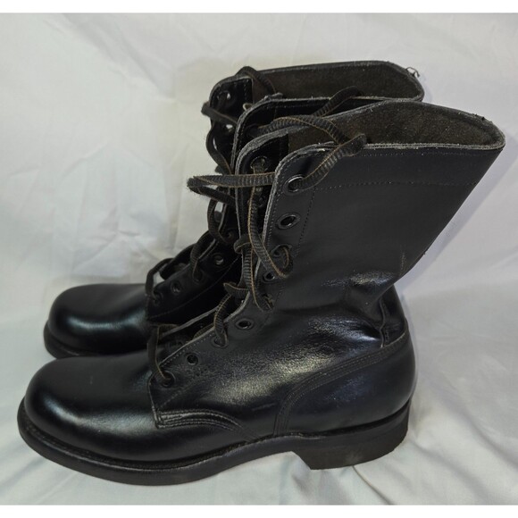 Vietnam War US Army Boots Biltrite Black Leather Sz 8 N 66250 July 1967 Exc Con - Picture 9 of 16
